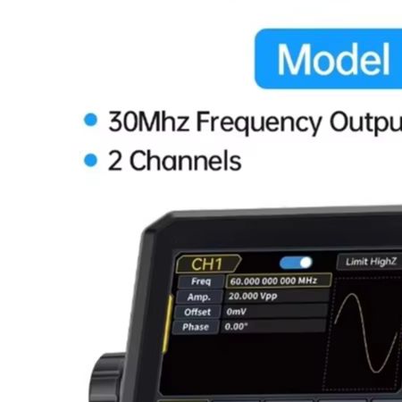 Dual Channel Arbitrary Waveform Function Generator 60Mhz - Générateur de fonctions à double canal