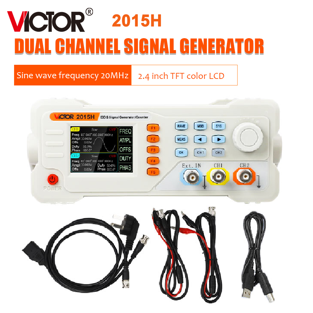 Dual Channel Arbitrary Waveform Function Generator 60Mhz - Générateur de signaux à forme d'onde